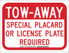 Handicapped Parking Sign - 127477 - Brady Corporation