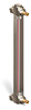 Steel Liquid Level Gage with Shut-Off, 9” Centerline, Back Mount 1/2