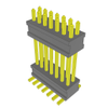 Board Spacers, Stackers (Board to Board) - FW-07-05-G-D-463-075-ND - DigiKey