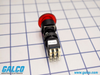 IDEC Pushbutton Illuminated - HA1L-A3C64-R - Galco Industrial Electronics