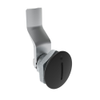 Quarter-Turn Cam Latch, Slotted Recess, 24mm  Grip, Sealed, Zinc Alloy, Powder Coat, Black - E5-1-005-131 - Southco