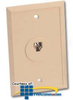 Suttle Flush, CorroShield 4-Conductor Simplex Wall Jack - 625B4-4-RC - TelephoneStuff.com
