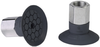 Flat suction cup (round) for dynamic handling of thin and flexible workpieces SFF 30 EPDM-45 G1/4-IG -- 10.01.01.14269 - Image