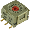 Switch, Rotary, 1Pole, 16 Position, 0.1A, 5V; No. Of Switch Positions Nkk Switches - 10X8762 - Newark, An Avnet Company