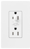 Duplex/Single Receptacle - SCR-20-HDTR-SW - Lutron Electronics Co., Inc.