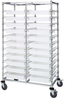 Cart, Double Bay, 22Bins, Clear; No. Of Bins Quantum Storage - 42AC4082 - Newark, An Avnet Company