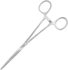 Hemostat, Ss, Straight Nose/serrated, 8; Jaw Type Excelta - 26Y6084 - Newark, An Avnet Company