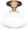 PETERSBURG  SEMI FLUSH - 3409F - Hudson Valley Lighting