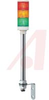 LIGHT TOWER; LAMP; PROTECTED LED; 60MM;STEADY; 24VAC/DC; LIGHTS: 3; RD OG GN - 70007649 - Allied Electronics, Inc.