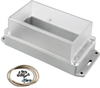 Small Enclosure, Pc, White/clear; Enclosure Type Hammond - 29AH0258 - Newark, An Avnet Company