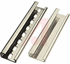 DIN Rail; Perforated Steel; Zinc; Perforated; 1 m; DIN 50022, 50035, and 50045 - 70077222 - Allied Electronics, Inc.