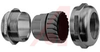 Gland, Cable; PG; 7; 14 mm; 32 mm; 12.5mm; Brass; Neoprene; Nickel - 70074590 - Allied Electronics, Inc.
