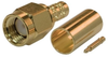 SMA Male, Crimp (Captive Contact) Attachment For RG55, RG58, RG142 & RG400 -- 11-SMA005 - Image