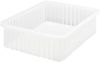 Dividable Grid Container, Clear; Bin Colour Quantum Storage - 42AC4641 - Newark, An Avnet Company
