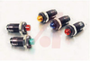 INDICATOR, PANEL MOUNT, LED, 28V, STOVEPIPE CAP, YELLOW - 70082308 - Allied Electronics, Inc.