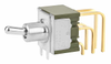 Angle PC Mount Miniature Toggle - MN22S2A2G40 - NKK Switches
