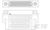Microminiature & Nanominiature D Connectors - 1-1532265-1 - TE Connectivity