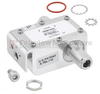 Type N F/F In/Out Coaxial RF Surge Protector, 100MHz - 512MHz, DC Block, 750W, IP67, 20kA, Filter, Bracket Toward Body - FMSP1033 - Fairview Microwave Inc.