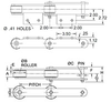 Part # 3204, 604R CHAIN - A2 ATTACHMENT - U.S. Tsubaki Power Transmission, LLC
