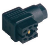 GO-Series Power Field Attachable Connector: Female, angled, 6-pin (5+PE), black body, solder type; 230 V AC/DC, 6 A - GO 51 WF E IVP - Belden Inc.