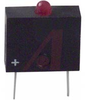 INDICATOR, CIRCUIT BOARD, 2MM, TOP VIEW, 24V, RED - 70081782 - Allied Electronics, Inc.