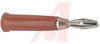 Banana Plug; Plug; Red; 1-29/32 in.; 7/16 in.; 0.175 in. - 70020750 - Allied Electronics, Inc.