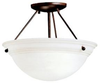 3718TZ Semi-Flush Mts.-Bowl Style - 761302 - Capital Lighting, Inc.