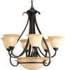 P4417-77 Mid. Chandeliers-Glass Up - 494322 - Capital Lighting, Inc.