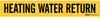 Self-Sticking Vinyl Pipe Marker - 7129-1HV - Brady Corporation