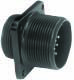 Circular Connector Receptacle, Size 14S, 4 Position, Wall; Product Range Amphenol Industrial - 96J0566 - Newark, An Avnet Company