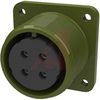 connector,box receptacle,class a,size 18,4 #16 solder socket contact,olive drab - 70010005 - Allied Electronics, Inc.