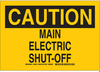 Electrical Hazard Sign - 126974 - Brady Corporation