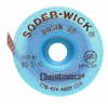 Chemtronics Soder-Wick #80 Brown Rosin Flux Core Desoldering Wick or Braid 80-5-10 - 10 ft Length - 0.145 in Diameter - 80-5-10 - R. S. Hughes Company, Inc.