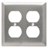 Standard Wall Plate - SS82 - Hubbell Wiring Device-Kellems