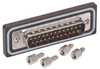 Waterproof panel mount solder cup d-sub DB25M - DSB00091 - MilesTek Corporation