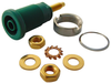 Socket, 4Mm, Safety, Green, Mvl S; Gender Hirschmann Test And Measurement - 92K8689 - Newark, An Avnet Company