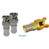 Double Bubble RG-59 DS4 BNC Coax Compression Connector - DBDS4BNC - Belden Inc.