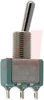 Switch, Toggle, Miniature, SPDT, On-None-On, 6 Amps @ 225VAC/28VDC, Panel Mount - 70152366 - Allied Electronics, Inc.