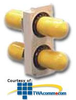 Hubbell ST-style couplers SM/MM - OFPBST2 - TelephoneStuff.com