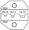 Crimping Tool Die - PA2033 - Greenlee Textron, Inc.