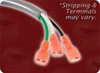 ROJ SPECIAL to IEC-60320-C13 GREY HOME // Power Cords // IEC/Jumper Power Cords // Colored - 0107.018C - Quail Electronics