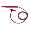 Needle Tip Probe to Shrouded R/A Banana Socket, 18 AWG PVC Test Lead - 63434 - E-Z-HOOK, a division of Tektest, Inc.