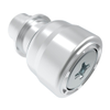 Captive Screw, 8-32 Thread, Floating, Phillips Recess, Smooth Bright Knob - 47-12-330-11 - Southco