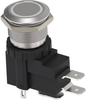 Anti Vandal Sw, 26A, 250V, Spdt, 19.1Mm; Product Range Alcoswitch Te Connectivity - 67AH6744 - Newark, An Avnet Company