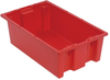 Genuine Stack & Nest Tote Bin, Red; Bin Colour Quantum Storage - 44AC7527 - Newark, An Avnet Company