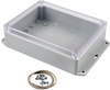 Small Enclosure, Pc, White/clear; Enclosure Type Hammond - 29AH0289 - Newark, An Avnet Company