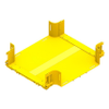 Fiber Raceway Cross Connector, 12x12 - FRCC8YN - Belden Inc.