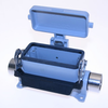 Standard, Rectangular Base with cover, Single Latch, Surface mount, size 77.27, 2 Side .75-NPT cable entries - CHPT-16.5/2LS - Mencom Corporation