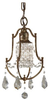 Light Mini Duo Chandelier - F2624/1OBZ - Murray Feiss Lighting