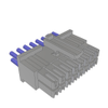 Rectangular Cable Assemblies - 612-MMSD-08-24C-L-12.00-S-K-ND - DigiKey